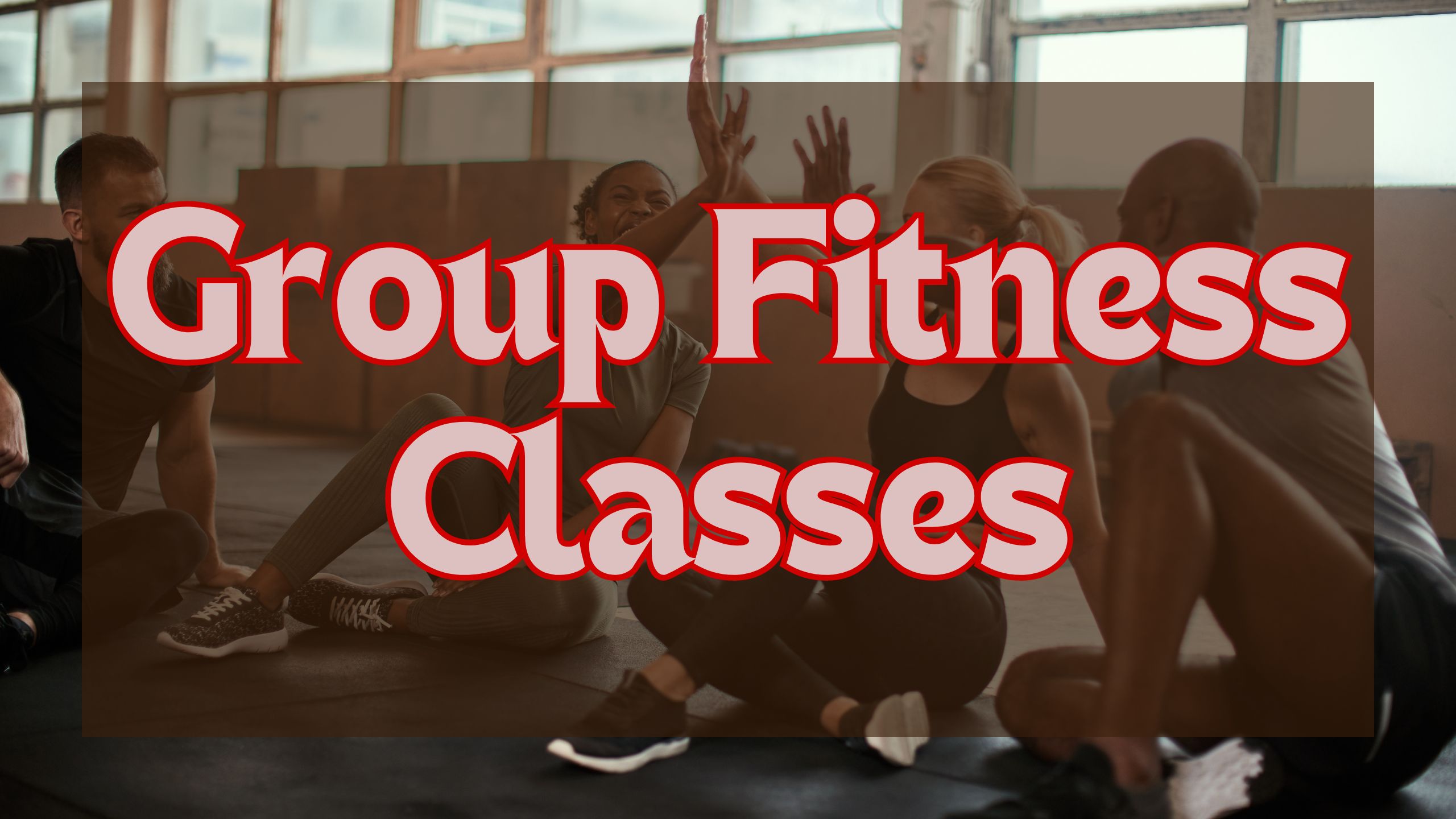 man and woman taking part in body pump class