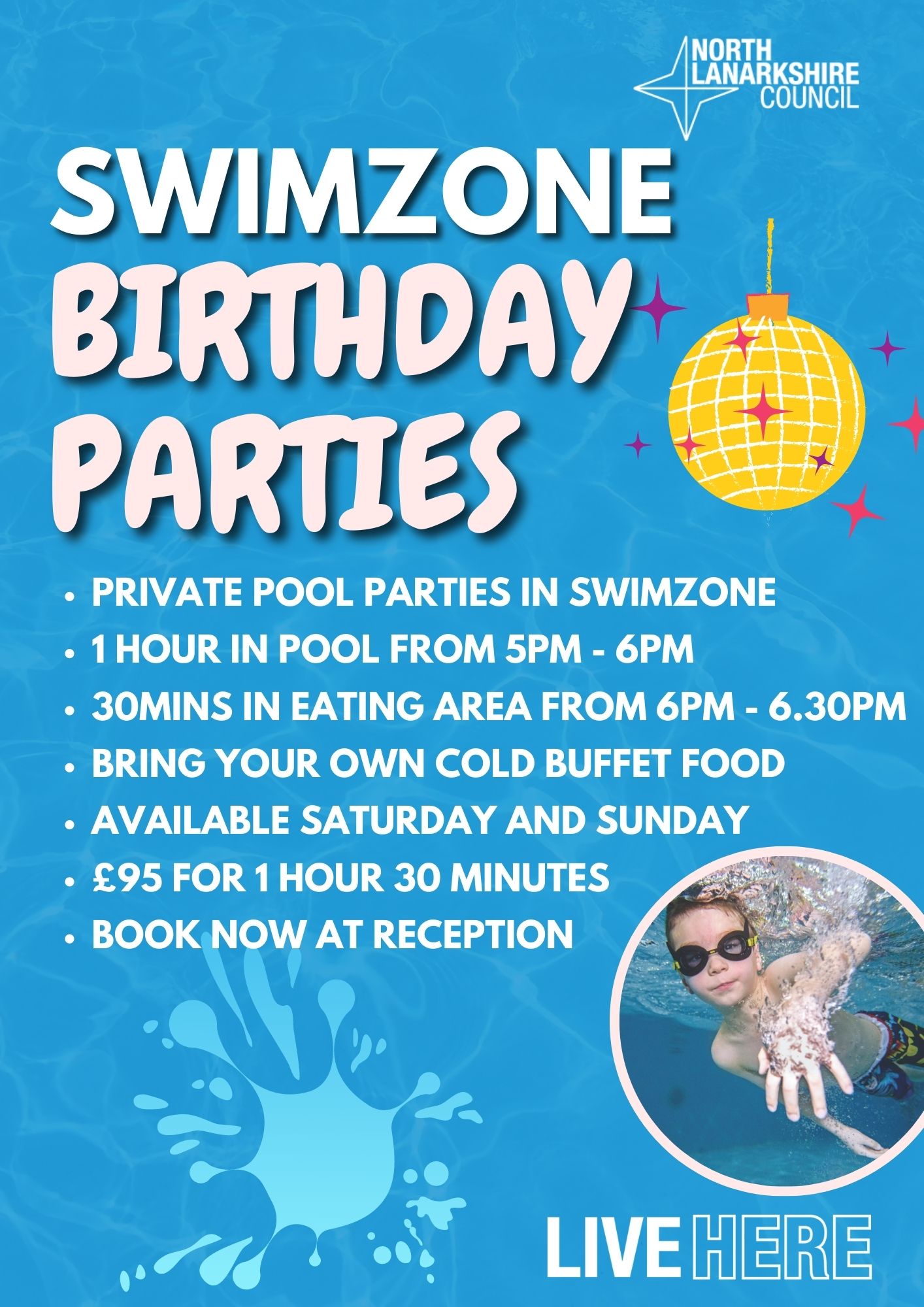 Swimzone Birthday Parties
